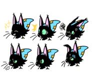 Cat Character Meikou Meikou98 Reference Sheet Sketch Streamer Wizard // 3508x2912 // 340.7KB